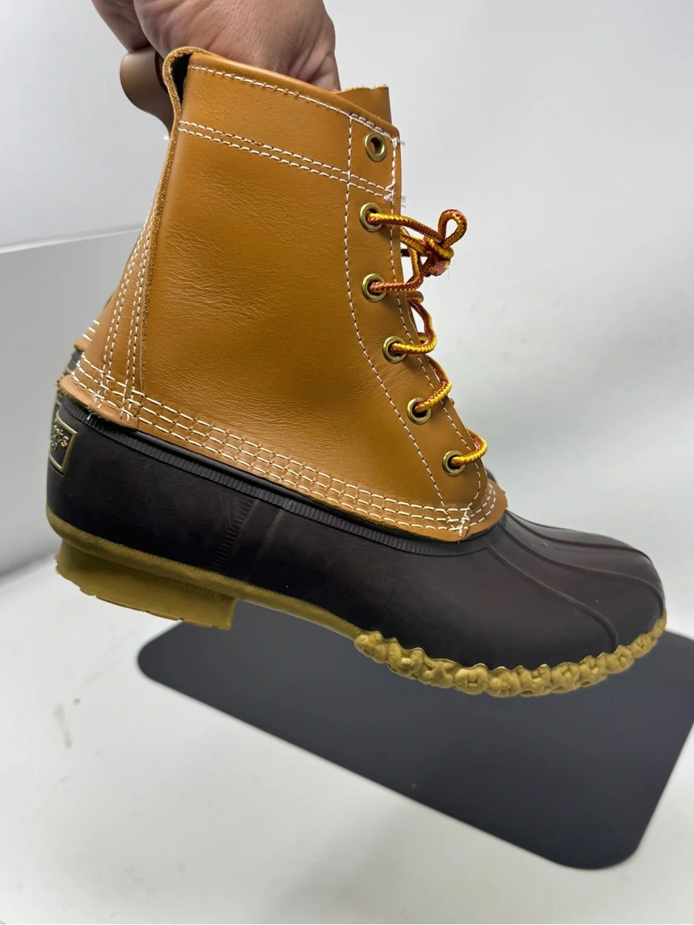 L.L. Bean Bean Duck Boots women’s size  8 excellent